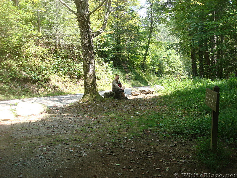 0444 2012.08.26 Kelly Resting At Davenport Gap