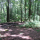 0511 2013.07.13 Campsite At Northern Pump Gap Trail Crossing by Attila in North Carolina &Tennessee Trail Towns