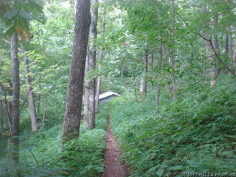 0523 2013.07.13 View of Spring Mountain Shelter from South