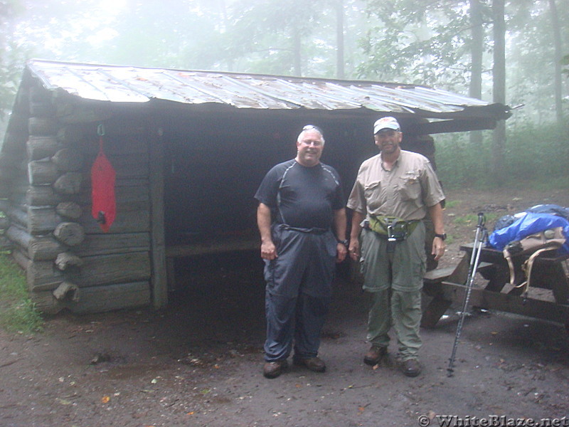 0526 2013.07.14 Section Hikers At Spring Mountain Shelter