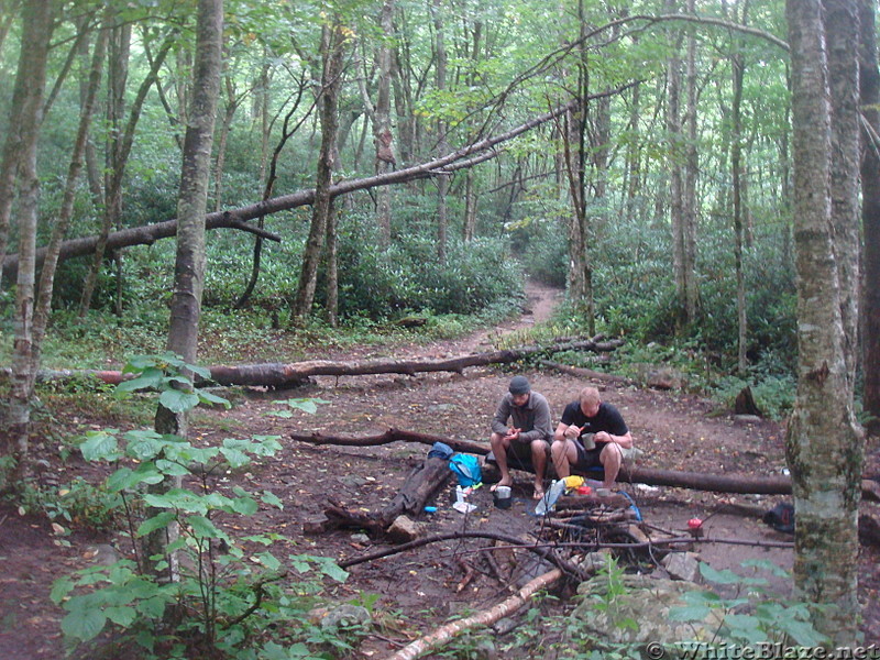 0538 2013.09.01 Breakfast At Jones Meadow Campsite