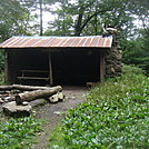 0545 2013.09.01 Jerry Cabin Shelter by Attila in North Carolina & Tennessee Shelters