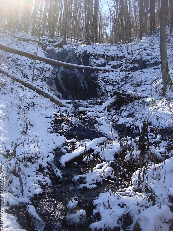 0555 2013.11.29 Waterfall North Of Rector Laurel Road