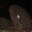 0578 2013.11.30 Big Rock With AT Sign South Of Spivey Gap