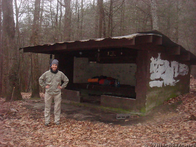 0583 2013.12.28 Annabelle At No Business Knob Shelter