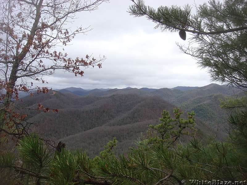 0590 2013.12.29 View From Ridgeline South Of Erwin TN
