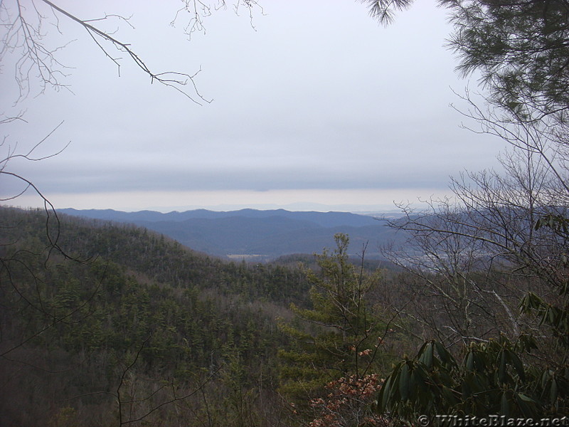 0610 2014.02.09 0609 2014.02.09 View North Of Curly Maple Gap Shelter