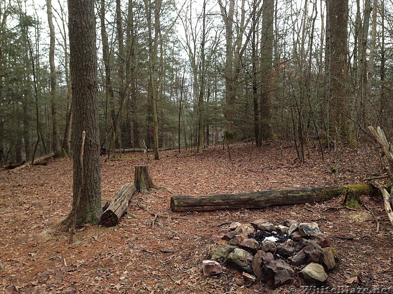 0611 2014.02.09 0609 2014.02.09 Campsite South Of Indian Grave Gap