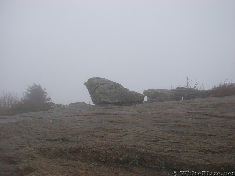 0658 2014.12.29 Rock Formation Between Round Bald And Jane Bald