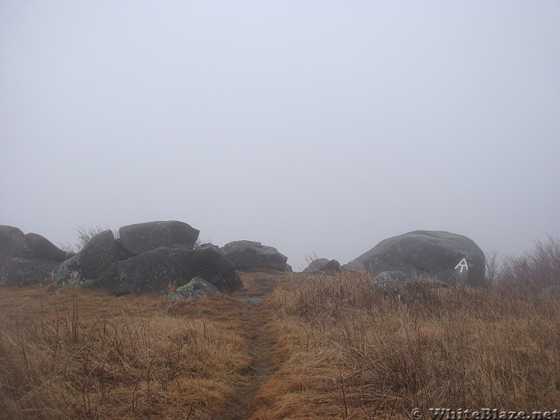 0674 2014.12.30 Rock Formation South Of Little Hump Mountain Summit