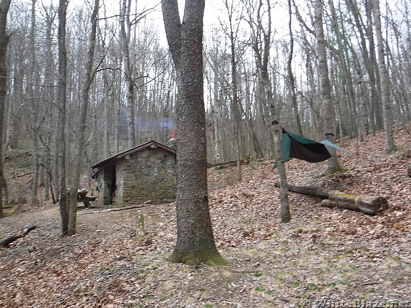 0816 2017.02.27 My Hammock At Trimpi Shelter