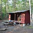 0870 2017.09.04 Jenny Knob Shelter by Attila in Virginia & West Virginia Shelters