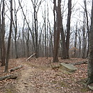 0896 2017.12.30 Rock Bench North Of Angel's Rest Rocks by Attila in Trail & Blazes in Virginia & West Virginia