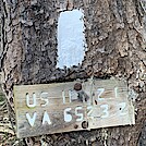 1009 2021.04.03 Old Sign  At AT NOBO North Of Daleville by Attila in Trail & Blazes in Virginia & West Virginia