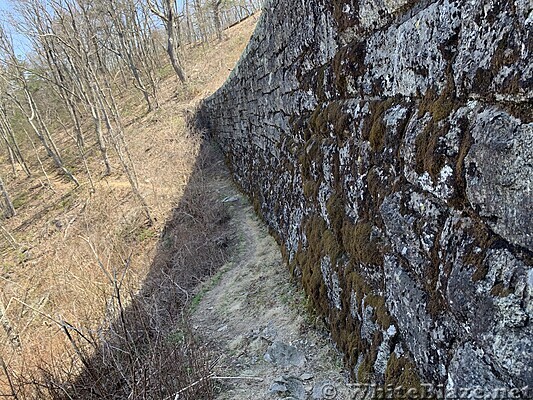 1019 2021.04.04 Retainer Wall Along Blue Ridge Parkway