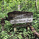 1043 2021.05.30 Thunder Ridge Wilderness Sign by Attila in Trail & Blazes in Virginia & West Virginia