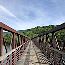 1049 2021.05.31 AT On James River Foot Bridge by Attila in Trail & Blazes in Virginia & West Virginia