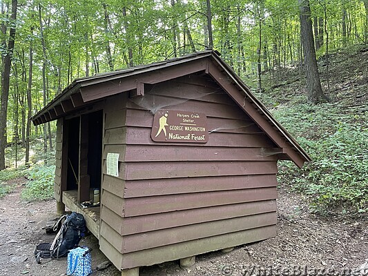 1087 2022.09.03 Harpers Creek Shelter