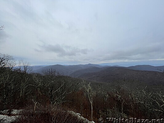 1119 2023.01.31 View From Ledges Around Loft Mountain Campground