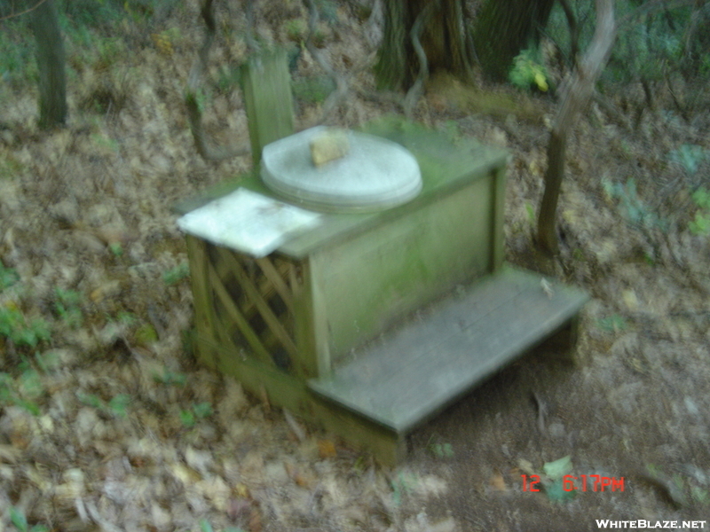 Open Air Privy In Conn.