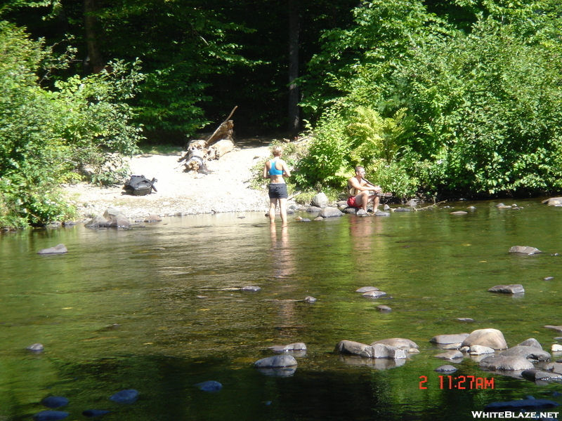 West Branch Pleasant River Low Water Ford 9/08