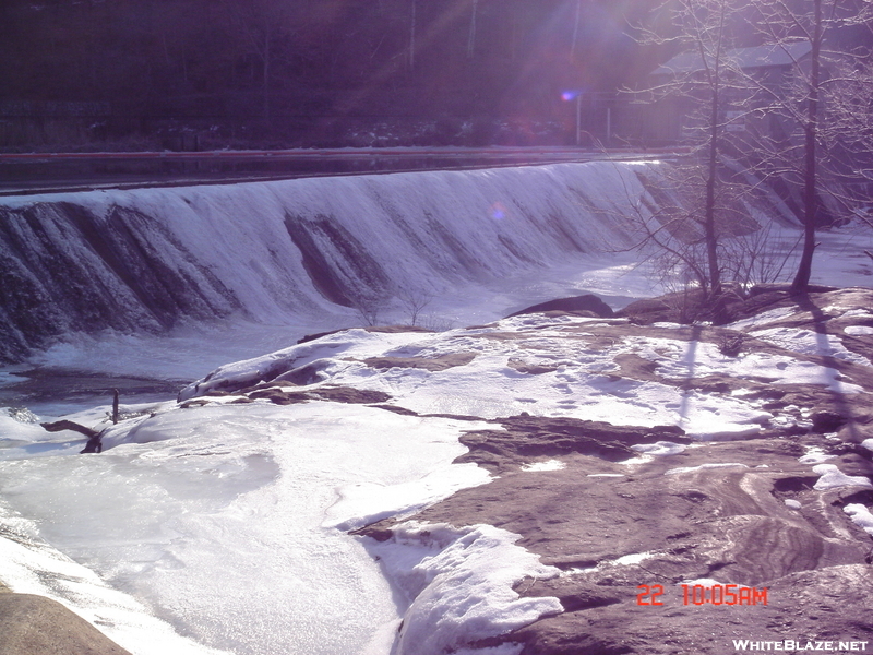 Frozen Falls On At- Falls Village, Ct. Feb 2010