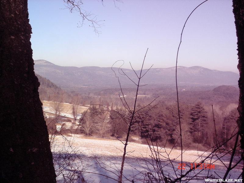 Winter View Of Ridge Profile From Lion's Head To Mt.everett From Salisbury, Ct. 2/2010