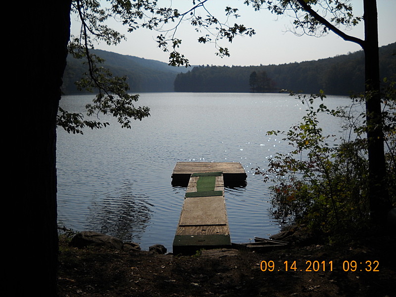 Upper Goose Pond dock