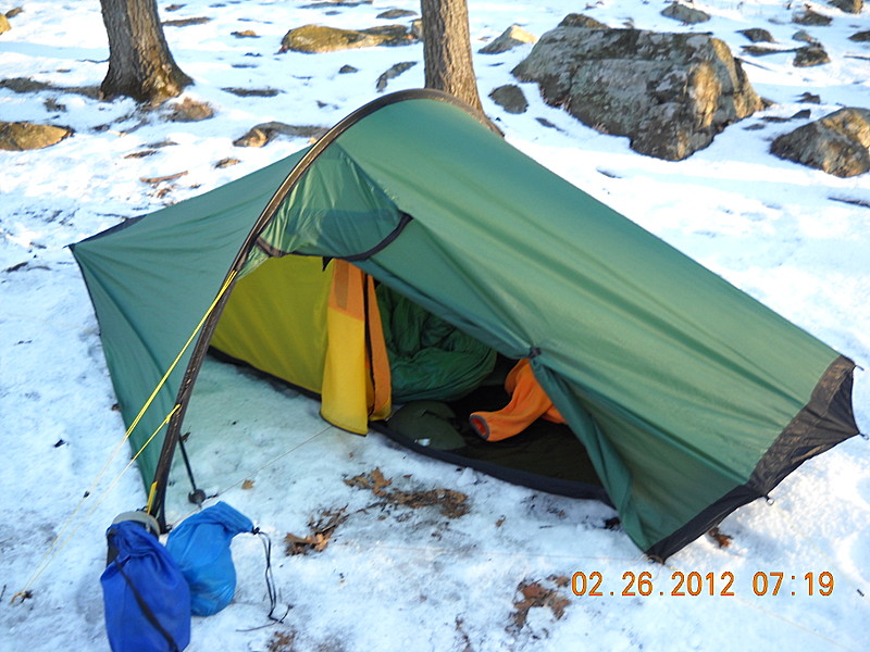 Hilleberg Akto at Brien Shelter, NY