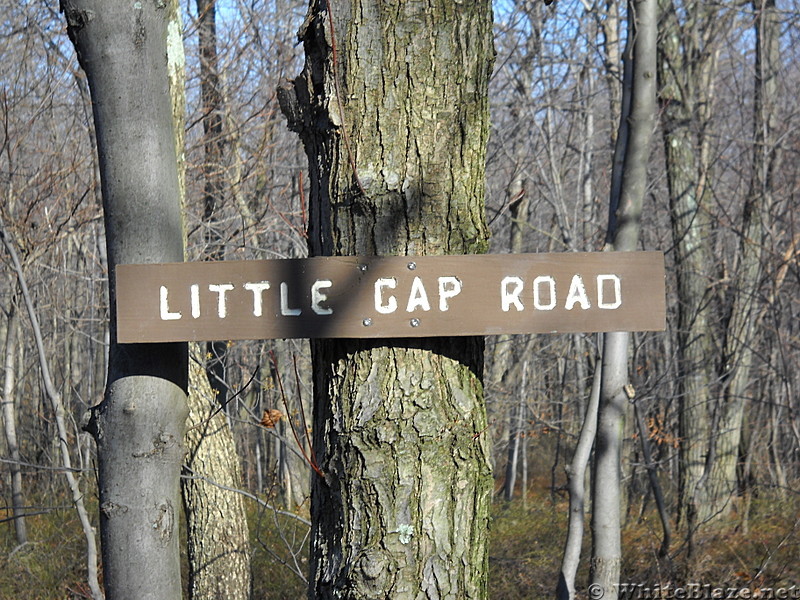 Little Gap trail sign