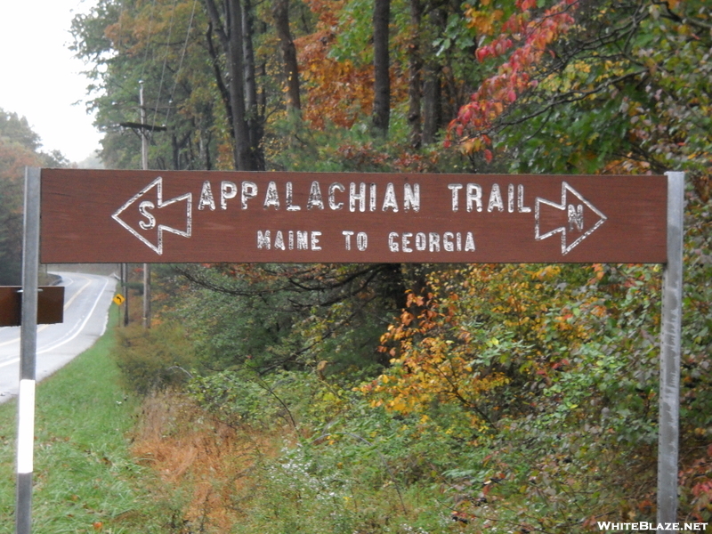 At Wooden Sign At Rd. Crossing, Pa.