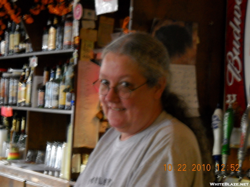 Vickie Working Hard At The Doyle, Duncannon Pa. Oct. 2010