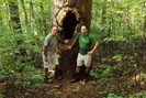 Hole In Tree by Freedom Walker in Section Hikers