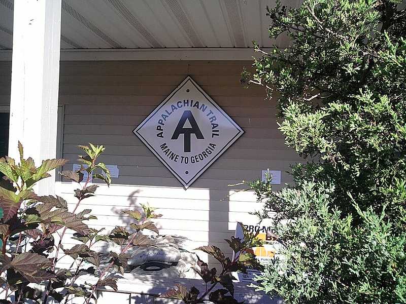 A.T. sign at Native Landscapes Garden Center (NY)