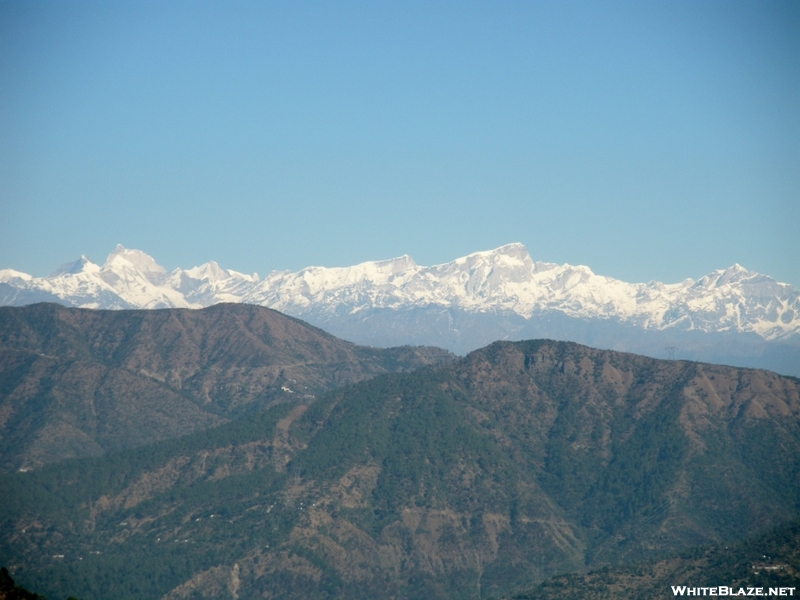 View Of Himalayas From Kedarnath, India