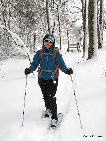 Snowshoeing On Valentine's Weekend, 2010