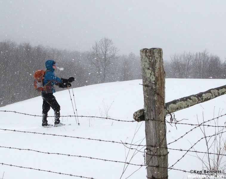 Snowshoeing On Valentine's Weekend, 2010