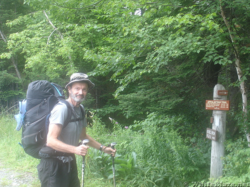 Start of 100 Mile wilderness