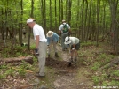 Cadillac Trail Crew working near Blackburn Trail Center on the AT by StarLyte in Virginia & West Virginia Trail Towns