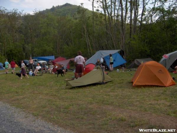 Campground at Trail Days 2005