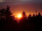 Roan Mtn sunset by mountaineer in Views in North Carolina & Tennessee