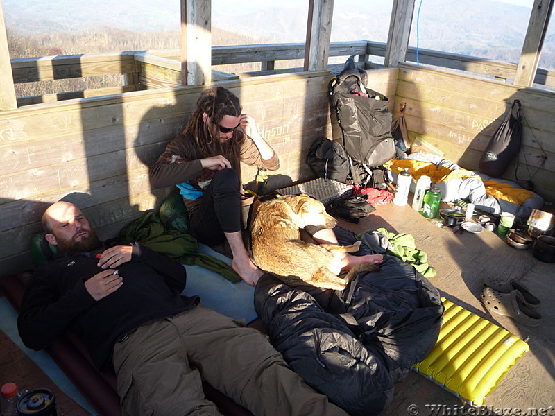 Slack and Caribou Fire Tower