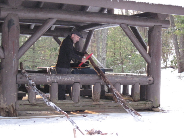 The Cleaner Stopping Overnite On The Way To Jerrys Cabin Shelter