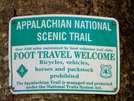Sign by Ramble~On in Trail & Blazes in North Carolina & Tennessee