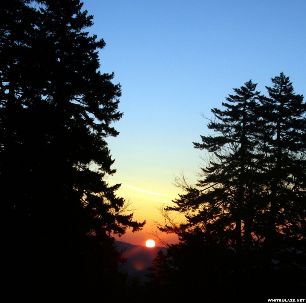 Sunrise in the Smokies