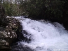 Wildcat Falls Slickrock Creek Trail Heavy Flow