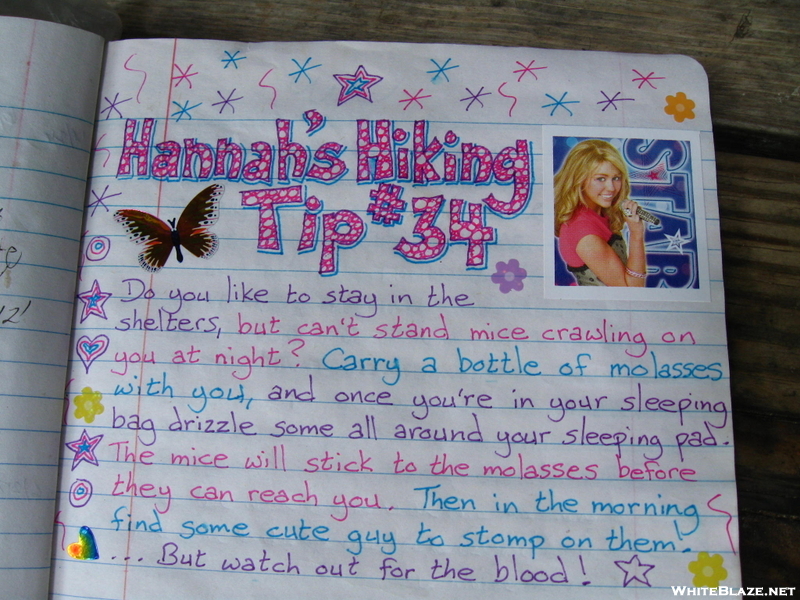 Hannah's Hiking Tips