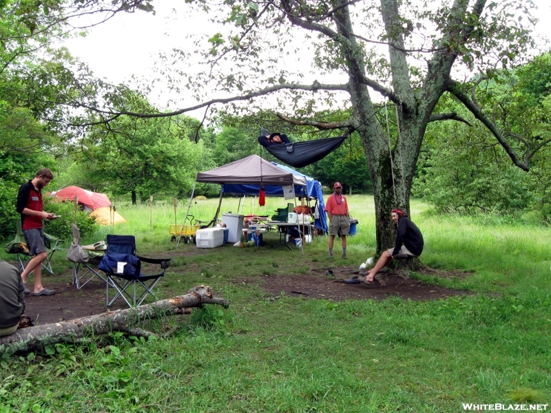 Hog Camp Gap Trail Magic