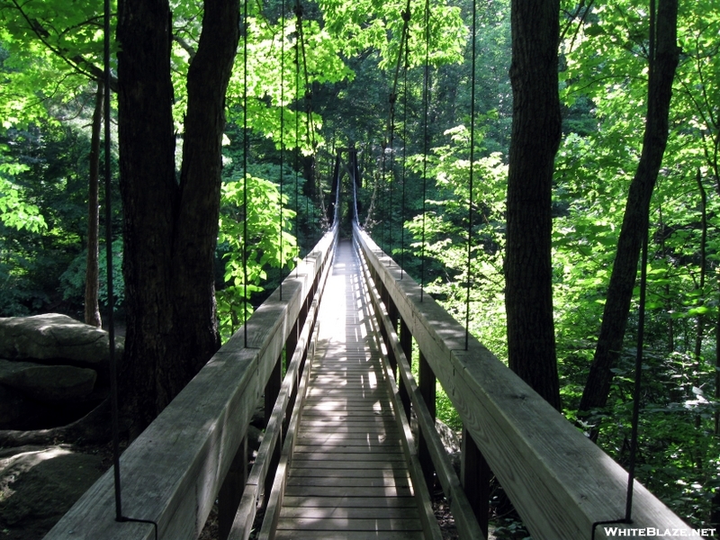 Tye River Suspension Bridge