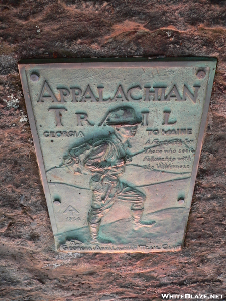 Springer Mountain Plaque